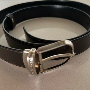 Men’s Mont Blanc reversible 2 tone belt